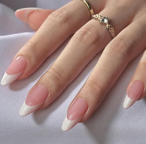 12 pcs french nails artificial nails nails for girls